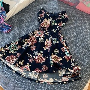 Backless summer dress